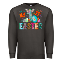 Smoke My 1st Easter Premium Sweatshirt - CowhideDigitalArt