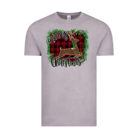 Vintage Zinc Merry Christmas Deer Vintage Tee - Bettercallsaul