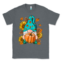 Charcoal Heather Fall Gnome Classic Tee - RanaPortraitStore