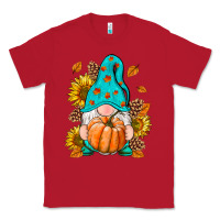 Red Fall Gnome Classic Tee - RanaPortraitStore