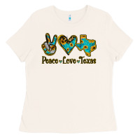 Peace Love Texas Ladies Tee | Teevron