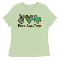 Matcha Peace Love Texas Ladies Tee - Jasminsmagicworld