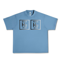 Pebble Blue Hustle Harder Neon Urban Heavy Tee - Bettercallsaul