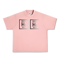 Salmon Hustle Harder Neon Urban Heavy Tee - Bettercallsaul