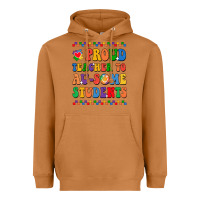 Meerkat Proud Teacher to au-some student Heavyweight Hoodie - CowhideDigitalArt