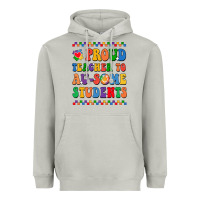 Moon Dust Proud Teacher to au-some student Heavyweight Hoodie - CowhideDigitalArt
