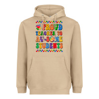 Mushroom Proud Teacher to au-some student Heavyweight Hoodie - CowhideDigitalArt