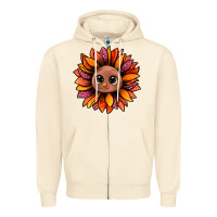 Sandshell turkey sunflower bbs Zipper Hoodie - BundleAndBundleShop
