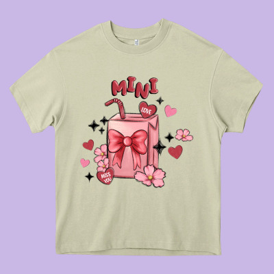 Mini Coffee Cups Heavy Core Tee Designed By Maliassmallbusiness