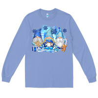Colony Blue snowman gnome Long Sleeve Tee - texasbilliewilder