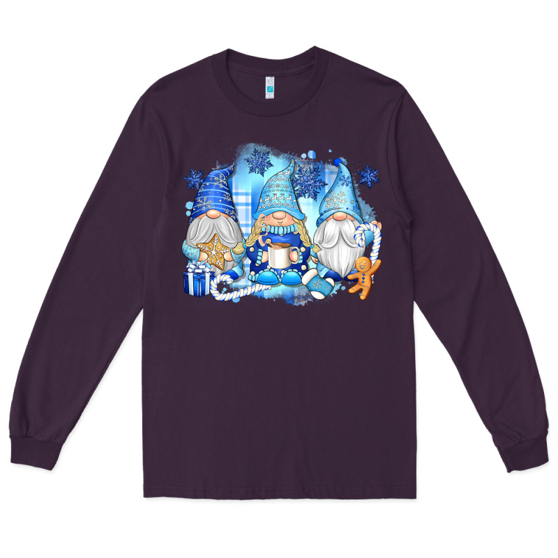 Snowman Gnome Long Sleeve Tee by texasbilliewilder | Teevron