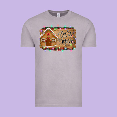 Let It Snow Vintage Tee Designed By Bettercallsaul