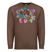 Chestnut Silly Rabbit Easter Is For Jesus Premium Sweatshirt - CowhideDigitalArt
