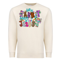 Silly Rabbit Easter Is For Jesus Premium Sweatshirt | Teevron