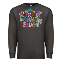 Smoke Silly Rabbit Easter Is For Jesus Premium Sweatshirt - CowhideDigitalArt
