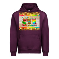 Mauve Wine hello summer ice coffee Urban Hoodie - Artiststas