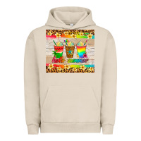 Pigment French Oak hello summer ice coffee Urban Hoodie - Artiststas