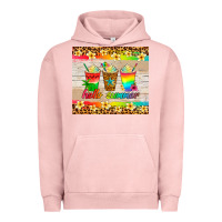 Pigment Salmon hello summer ice coffee Urban Hoodie - Artiststas