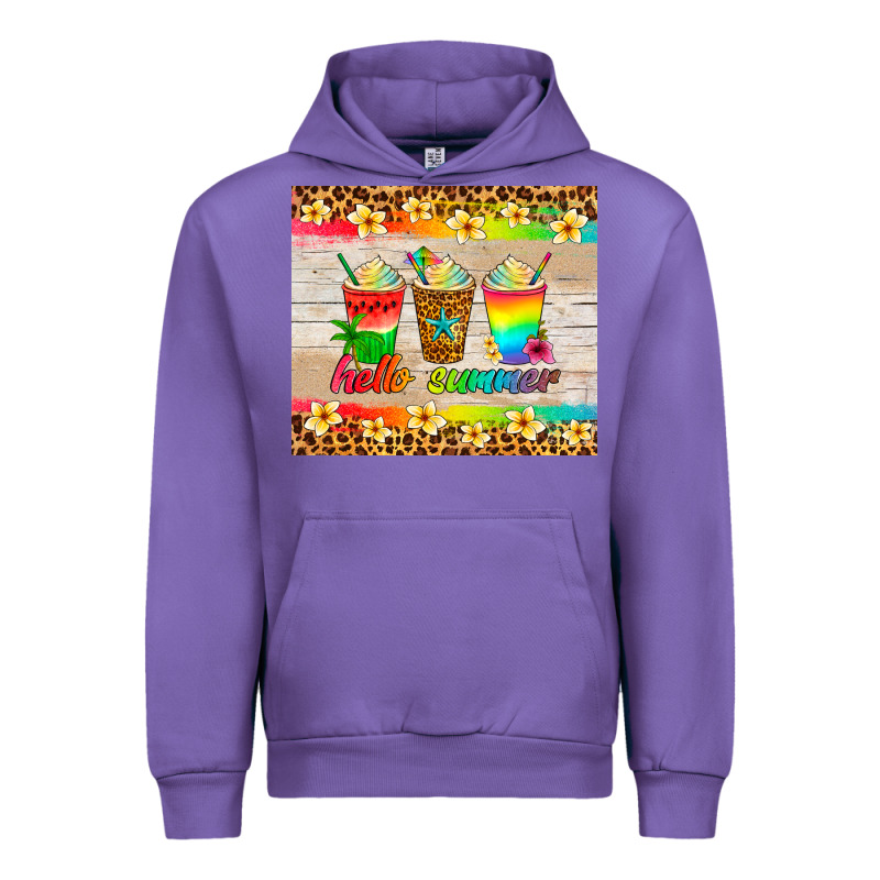 Hello Summer Ice Coffee Urban Hoodie by Artiststas | Teevron