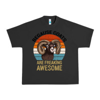 Pigment Black Because Goats Are Freaking Awesome Urban Heavy Tee - Bettercallsaul