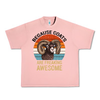 Salmon Because Goats Are Freaking Awesome Urban Heavy Tee - Bettercallsaul