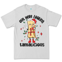 Dove Grey out here looking tamalicious christmas tamale Premium Tee - MaliasSmallBusiness
