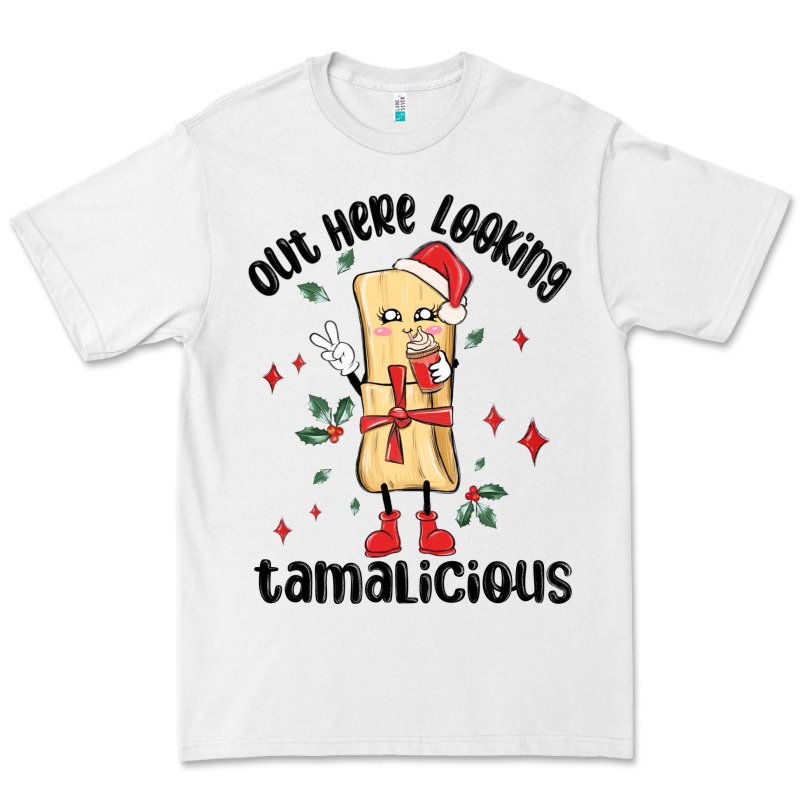 Out Here Looking Tamalicious Christmas Tamale Premium Tee by MaliasSmallBusiness | Teevron