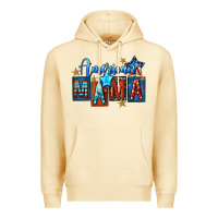 Pina Colada American mama 4th of july Premium Hoodie - FaDigitalArtStudio