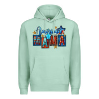 Seafoam American mama 4th of july Premium Hoodie - FaDigitalArtStudio