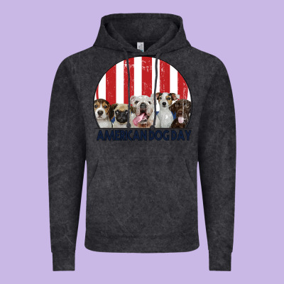 American Dog Day Vintage Hoodie Designed By Bettercallsaul
