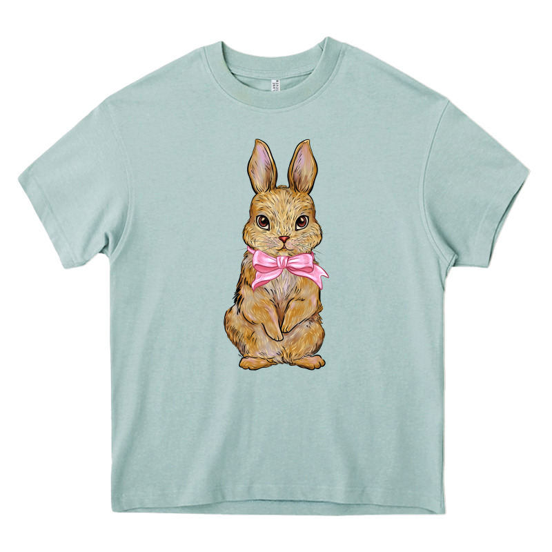 Easter Rabbit Heavy Core Tee by NancyCooperArtShop | Teevron