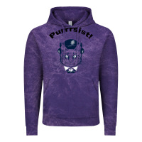 Cloud Purple Purrrsist Vintage Hoodie - Bettercallsaul