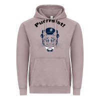 Purrrsist Vintage Hoodie | Teevron