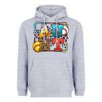 Baseball And Softball Aunt Leopard Frame Heavyweight Hoodie | Teevron