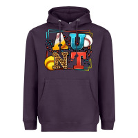 Plum Baseball and Softball aunt leopard frame Heavyweight Hoodie - LillyAllenDesigns
