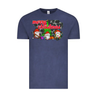 Vintage Denim Merry Christmas - Gnome - Gnome Vintage Tee - Bettercallsaul