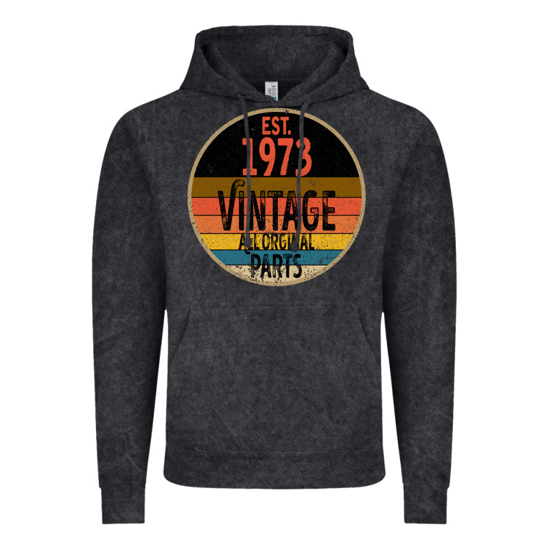 Est 1973 Vintage All Original Parts Vintage Hoodie by Bettercallsaul | Teevron