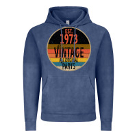 Vintage Denim Est 1973 Vintage All Original Parts Vintage Hoodie - Bettercallsaul
