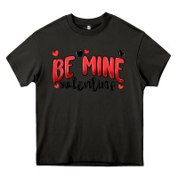 Asphalt be mine valentine Heavy Core Tee - MaliasSmallBusiness
