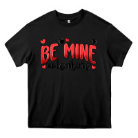 Black be mine valentine Heavy Core Tee - MaliasSmallBusiness