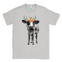Moon Dust holstein cow floral wreath Classic Tee - BarkalooDesign