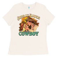 Bone bring me flowers cowboy Ladies Tee - NancyCooperArtShop