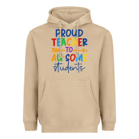 Mushroom Proud teacher to au-some students Heavyweight Hoodie - CowhideDigitalArt