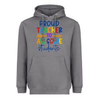 Storm Proud teacher to au-some students Heavyweight Hoodie - CowhideDigitalArt