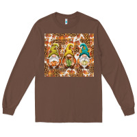 Chestnut Fall gnomes Long Sleeve Tee - NancyCooperArtShop