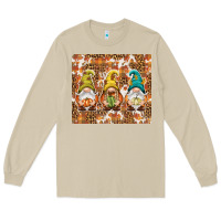 Mushroom Fall gnomes Long Sleeve Tee - NancyCooperArtShop