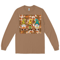 Toasted Coconut Fall gnomes Long Sleeve Tee - NancyCooperArtShop