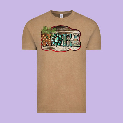 Christmas Noel Vintage Tee Designed By Bettercallsaul