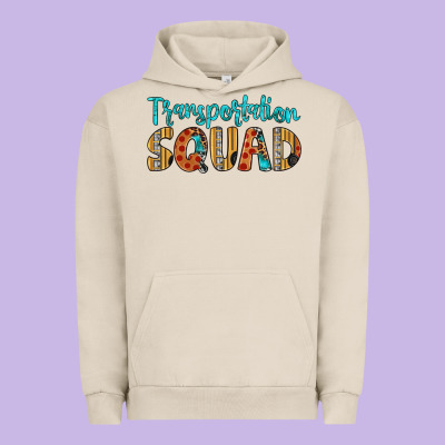 Transportation Squad Urban Hoodie Designed By Artiststas