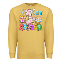 Antique Gold My 1st Easter Premium Sweatshirt - CowhideDigitalArt